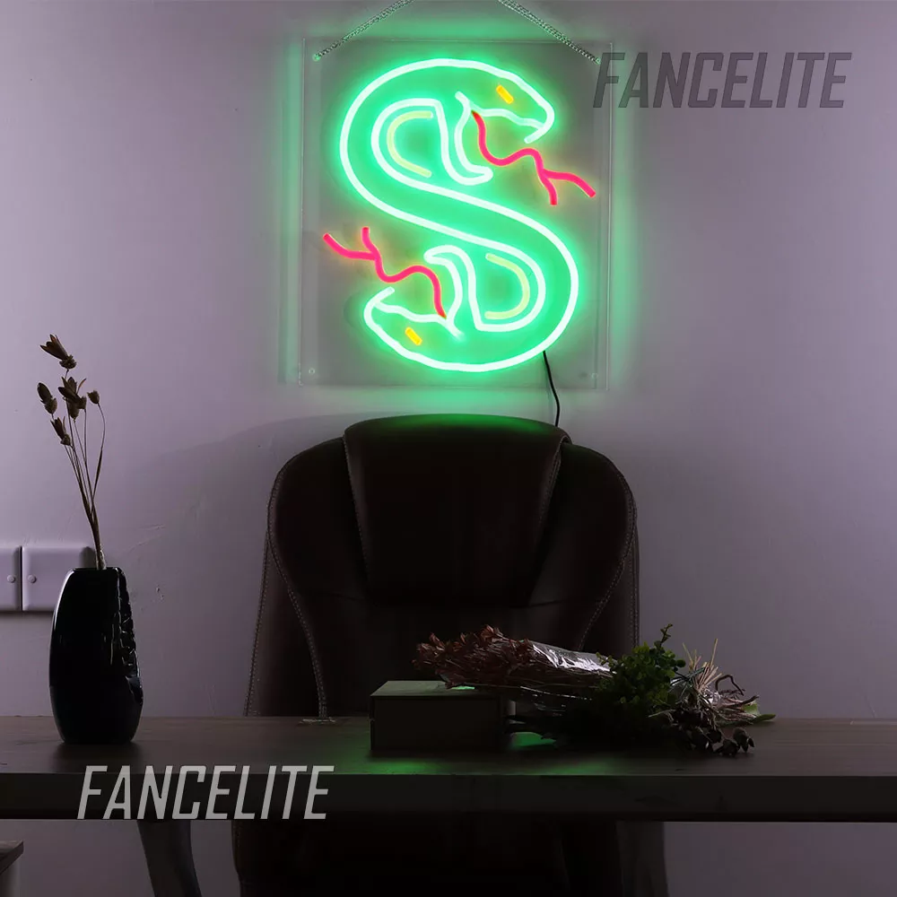 Serpent LED Sign Fancelite 4 Serpent LED Sign Fancelite